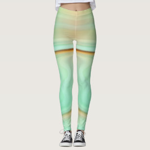 Mooie Mint Gradiënt Leggings