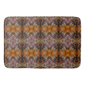 Mooie Mixed Pattern Yellow Oranje Brown Blue Badmat