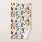 Mooie Moderne  bladHerfst Bad Handdoek (Handdoek)