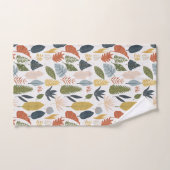 Mooie Moderne  bladHerfst Bad Handdoek (Handdoek)