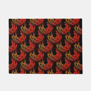 Mooie Moderne Boho Elegante Abstracte Kunst Patroo Deurmat