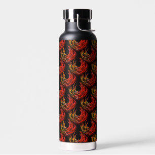 Mooie Moderne Boho Elegante Abstracte Kunst Patroo Waterfles