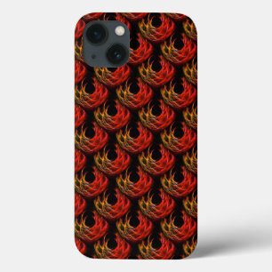 Mooie moderne boho elegante abstracte kunstpatroon iPhone 13 hoesje