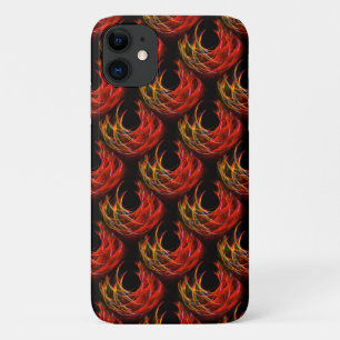 Mooie moderne boho elegante abstracte kunstpatroon iPhone 11 hoesje