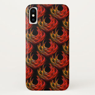 Mooie moderne boho elegante abstracte kunstpatroon iPhone x hoesje