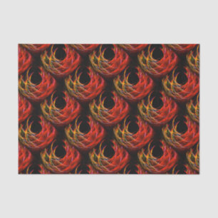 Mooie Moderne Boho Elegante Abstracte Kunstpatroon Tissuepapier