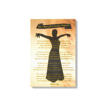 Mooie moderne Christelijke Spirituele vrouw