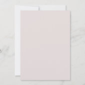 Mooie Moderne Japanse Bruiloft Save The Date Kaart (Achterkant)