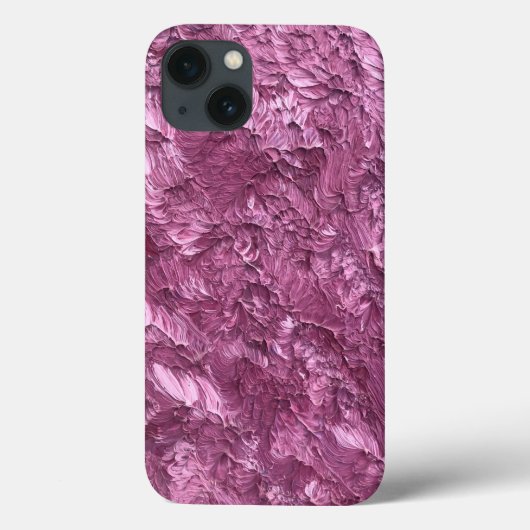 Mooie moderne olieverf textuur vloeistof Abstract Case-Mate iPhone Case (Achterkant)