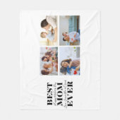 Mooie Moederdag Cadeau Fleece Deken (Voorkant)