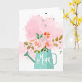 Mooie Moederdag wenskaart Kaart (Gele Bloem)