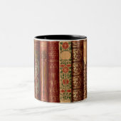 Mooie Mok van boekencellen met twee-tonen koffie (Center)