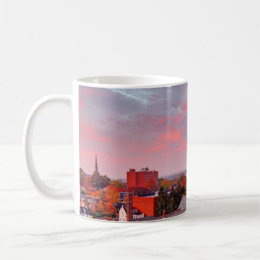 Mooie Mok voor buitenshuis gebrande koffie (Links)
