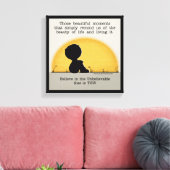 Mooie momenten canvas afdruk (Insitu (Woonkamer))