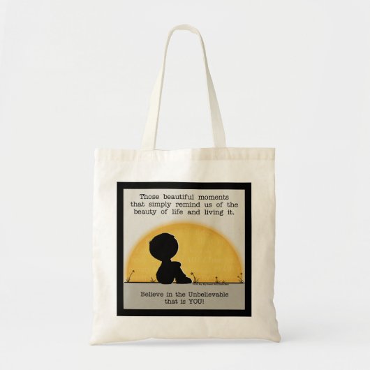 Mooie momenten tote bag (Voorkant)