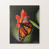 Mooie Monarch Butterfly - Puzzle Legpuzzel (Verticaal)