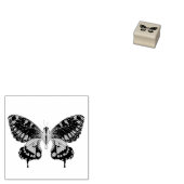 Mooie Monarch Butterfly Rubberstempel (Gestempeld)