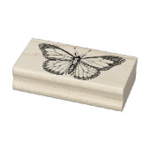 Mooie Monarch Vlinder Rubber Stempel (Stempel)