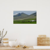 Mooie Mongolië Poster (Keuken)