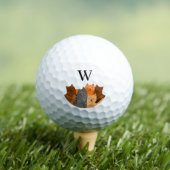 Mooie Monogram Kat Golfballen (Insitu Shirt)