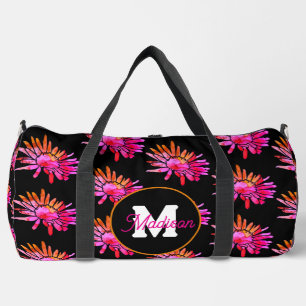 Mooie monogrammed duffel tas