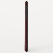 Mooie monogrammen houtrepspatroon Case-Mate iPhone case (Achterkant/links)