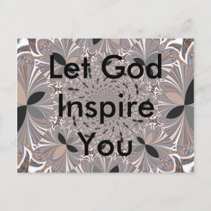 Mooie mooie asgrijze caleidoscoop naadloos briefkaart