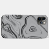 Mooie mooie Ash Grey textuur Kleur Art Print Case-Mate iPhone Case (Achterkant (horizontaal))