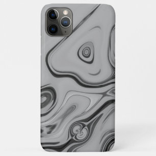 Mooie mooie Ash Grey textuur Kleur Art Print iPhone 11 Pro Max Hoesje