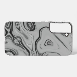 Mooie mooie Ash Grey textuur Kleur Art Print Samsung Galaxy Hoesje
