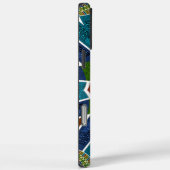 Mooie mooie Azië trendy Sari Abstract patroon Case-Mate iPhone Case (Achterkant / Rechts)