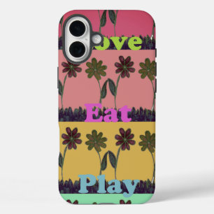 Mooie, mooie Fantastische Feminin-kleuren iPhone 16 Plus Hoesje