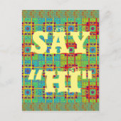 Mooie Mooie Mayan etnische Print vector ontwerp Briefkaart (Voorkant)