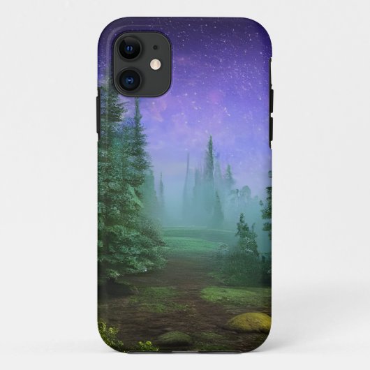Mooie Moonlight Wilderness Scene Case-Mate iPhone Case (Achterkant)
