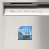 Mooie Morro Bay Magnet! Magneet (Insitu (Vaatwasser))