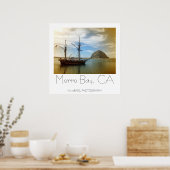 Mooie Morro Bay-Poster! Poster (Keuken)