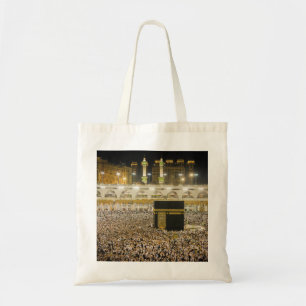 Mooie moskee Mekka Islamitische KaAba Gift Tote Bag