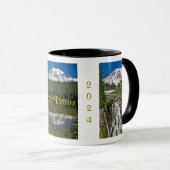 Mooie Mount Rainier, Washington State, souvenir Mok (Voorkant rechts)