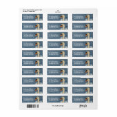 Mooie Mute Swan in Harbour Waters Etiket (Full Sheet)