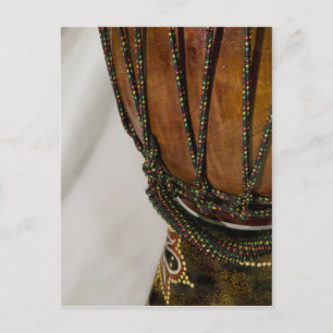 Mooie muziek—Djembe Briefkaart