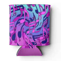 Mooie muziekdansende muzikale notities