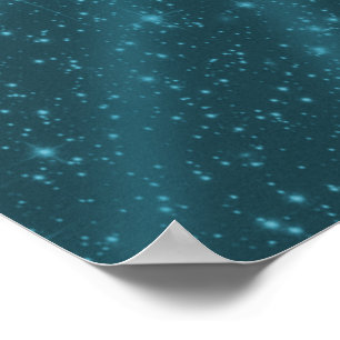 Mooie muzieknoten die als hart zijn samengevoegd poster