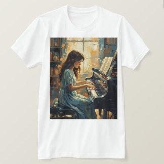 Mooie muzikale gave voor kinderen, muziekliefhebbe t-shirt