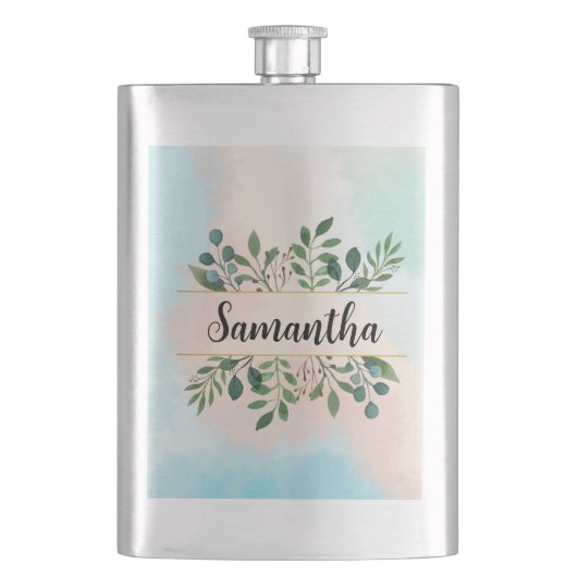 Mooie  naam Green Leaves Rainbow Flacon (Voorkant)