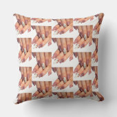 Mooie nagels design kussen (Achterkant)