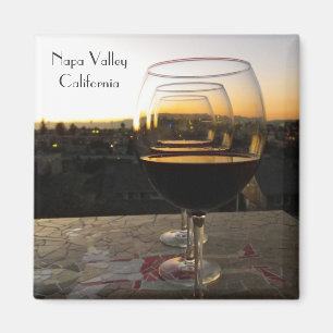Mooie Napa Valley Magnet! Magneet