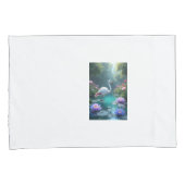 Mooie natie kussensloop (Voorkant-Rechts)