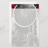 Mooie Native American Dream Catcher Red Blue Briefpapier (Voorkant / Achterkant)