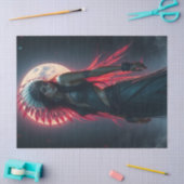 Mooie Native American Woman Decoupage Tissuepapier (Craft)