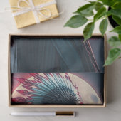 Mooie Native American Woman Decoupage Tissuepapier (Geschenk)